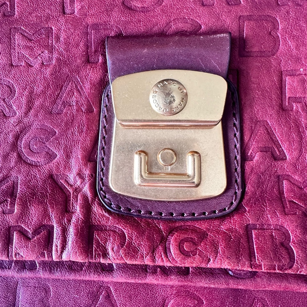 Marc Jacobs Clutch with Gold Hardware - Picture 3 of 9